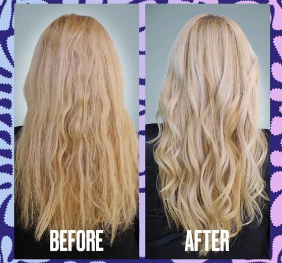 Aussie SOS Blonde Hydration – violettes Tönungsshampoo für blondes Haar, 490 ml