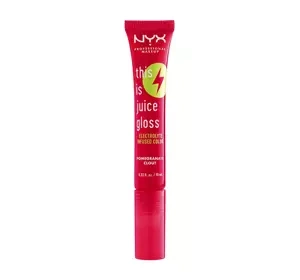 NYX PROFESSIONAL MAKEUP THIS IS JUICE GLOSS LIPGLOSS 05 POMEGRANATE CLOUT 10ML