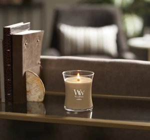 Woodwick Small Jar Candle Duftkerze Cashmere 85 g