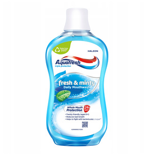 AQUAFRESH TRIPLE PROTECTION FRESH & MINTY MUNDSPÜLUNG 500ML