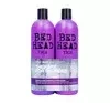 TIGI BED HEAD DUMB BLONDE SHAMPOO 750 ML + SPÜLUNG 750 ML SET