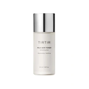 TIRTIR Milk Skin Toner – feuchtigkeitsspendendes Gesichtswasser auf Milchbasis mit Reisextrakt, 50 ml