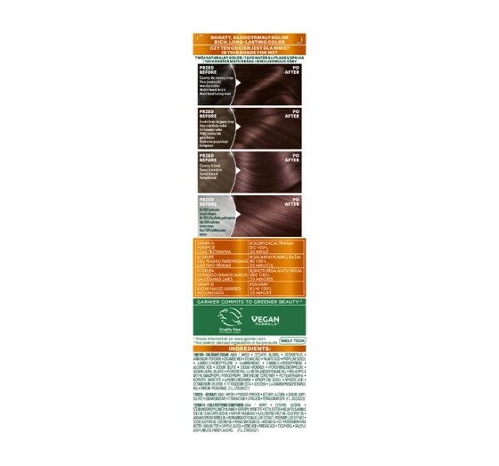GARNIER COLOR NATURALS PERMANENTE HAARFARBE 4.15 FROSTIGE KASTANIE