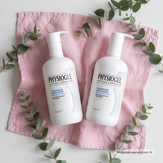 Physiogel Tägliche Feuchtigkeitspflege – Körperlotion für trockene und empfindliche Haut 400 ml