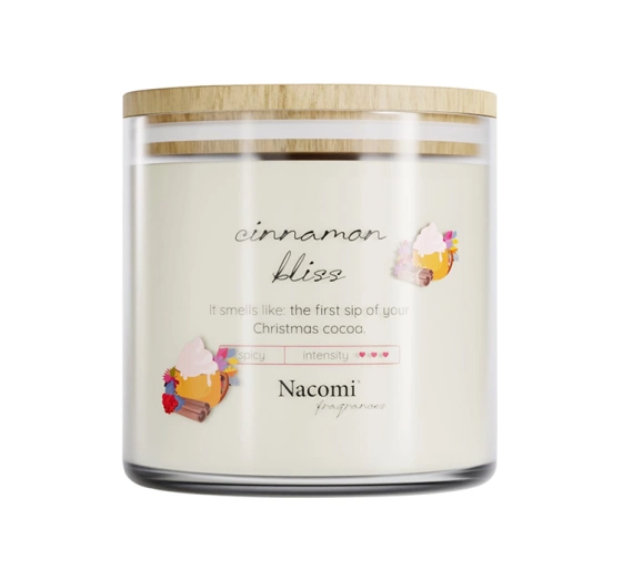 Kliknij na zdjęcie, aby je powiększyć NACOMI FRAGRANCES SOJA DUFTKERZE CINNAMON BLISS 450G