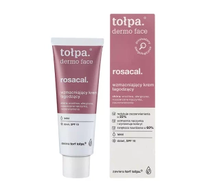 Tołpa Dermo Face Rosacal – leichte, stärkende und beruhigende Tagescreme LSF 10, 40 ml