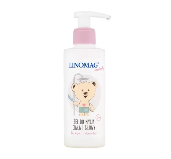 LINOMAG KÖRPER- UND KOPFWASCHGEL FÜR KINDER UND SÄUGLINGE 400ML