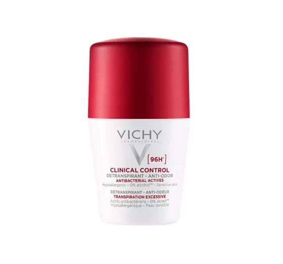 VICHY CLINICAL CONTROL 96H ANTITRANSPIRANT ROLL-ON EMPFINDLICHE HAUT 50ML