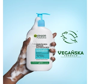 GARNIER PURE ACTIVE FEUCHTIGKEITSSPENDENDE REINIGUNGSEMULSION 250ML