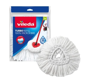 Vileda Turbo 100% Microfibre Refill Ersatz Moppkopf 1 Stück