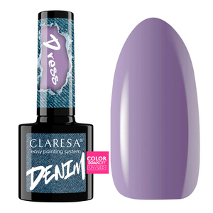 Claresa Denim Hybrid-Nagellack „Dress“, 5 g