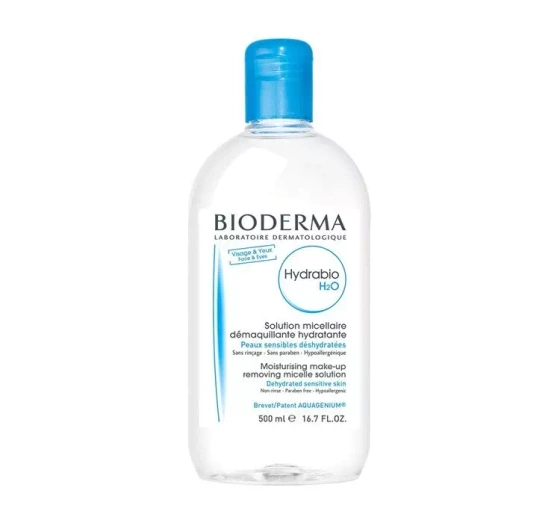 Kliknij na zdjęcie, aby je powiększyć BIODERMA HYDRABIO H2O MIZELLENWASSER 500 ML