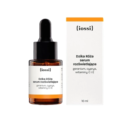 Kliknij na zdjęcie, aby je powiększyć IOSSI WILDE ROSE BELEUCHTENDES SERUM MIT GERANIE ZYPRESSE UND VITAMIN C UND E 10ML