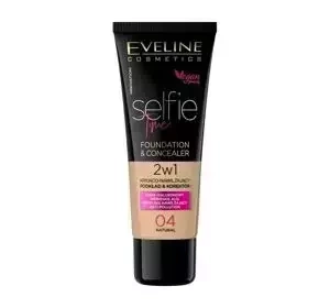 EVELINE SELFIE TIME FOUNDATION UND CONCEALER 04 NATURAL 30ML