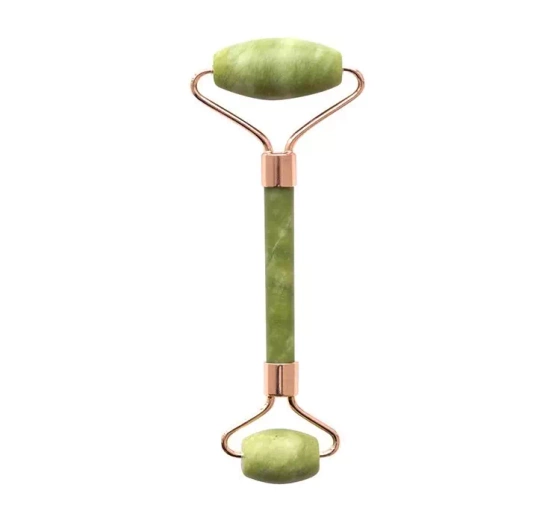 Kliknij na zdjęcie, aby je powiększyć FLUFF FACE ROLLER FÜR GESICHTSMASSAGE GRÜNER JADEIT
