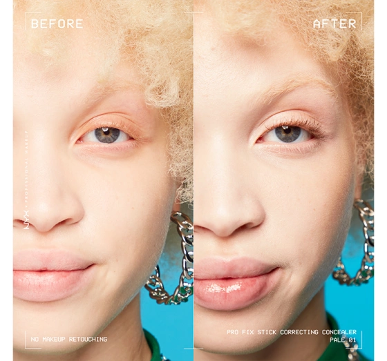 NYX Professional Makeup Pro Fix Stick Concealer-Stick für das Gesicht 01 Pale 1,6 g