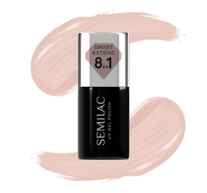 Semilac Smart Extend 8in1 Farbige Hybrid-Basis 816 Pale Nude 7 ml