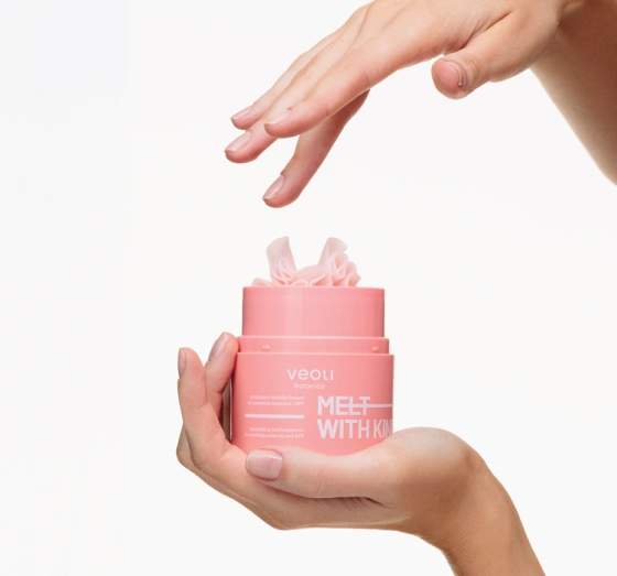 Veoli Botanica Melt With Kindness Emulgierendes Make-up-Entfernungsbalsam für empfindliche und vaskuläre Haut 40 g