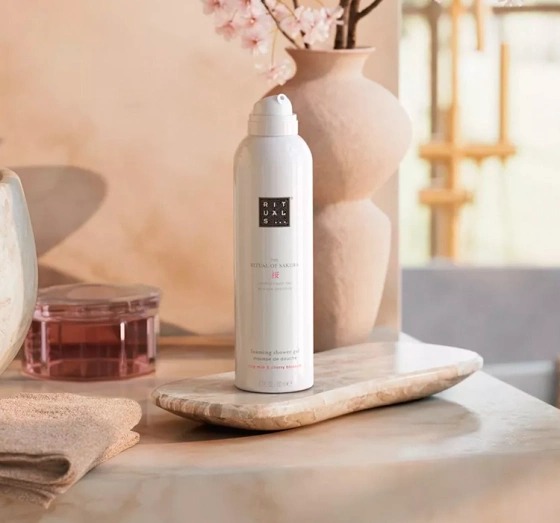 Rituals The Ritual Of Sakura Rice Milk & Cherry Blossom Duschschaum-Gel 200 ml
