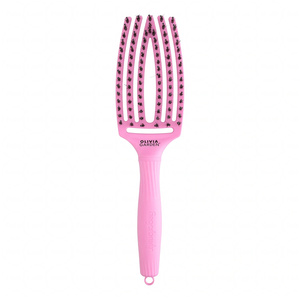 Olivia Garden Fingerbrush „Share The Pink“ Haarbürste mit gemischten Borsten  Pink Tokyo