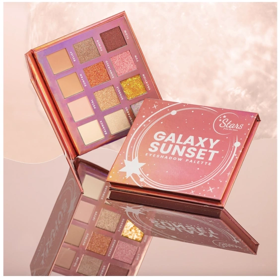 Stars From The Stars Galaxy Sunset Große Lidschattenpalette 14,4 g