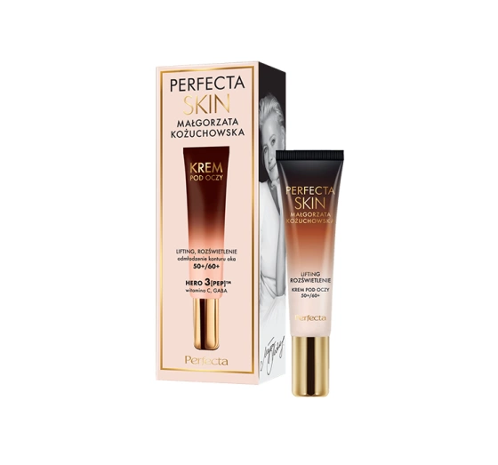 Perfecta Skin Małgorzata Kożuchowska Lifting- und aufhellende Augencreme 50+/60+ 15ml