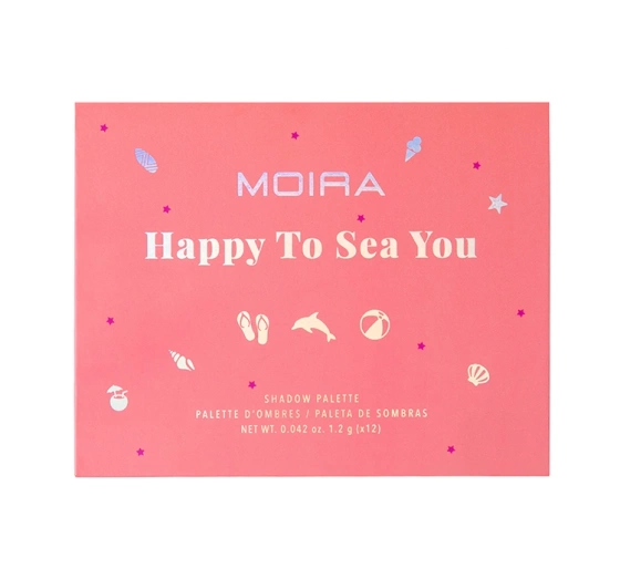 MOIRA WEEKEND LIDSCHATTENPALETTE HAPPY TO SEA YOU 14,4G