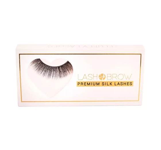 Kliknij na zdjęcie, aby je powiększyć LASH BROW PREMIUM SILK LASHES FLUFFY LASHES KÜNSTLICHE WIMPERN 1 PAAR