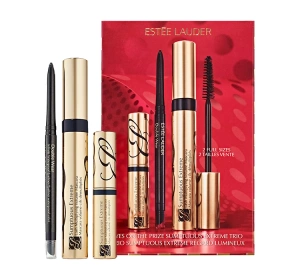 Estée Lauder Eyes on the Prize Sumptuous Extreme Trio Holiday Makeup Gift Mascara Extreme Black 8 ml + Eyeliner Blackened Onyx 0,35 g + Mini Mascara Extreme Black 2,8 ml
