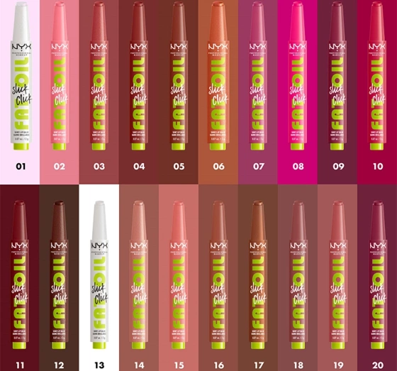 NYX Professional Makeup Fat Oil Slick Click Lippenbalsam 14 Group Chat 2 g