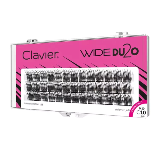 CLAVIER WIDE DU2O FALSCHE WIMPERNBÜSCHEL 10MM