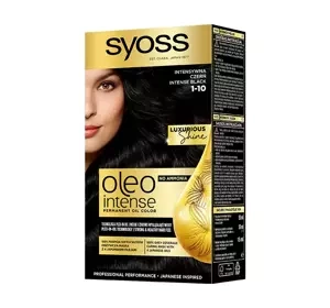 SYOSS OLEO INTENSE HAARFARBE OHNE AMMONIAK 1-10 INTENSIVES SCHWARZ