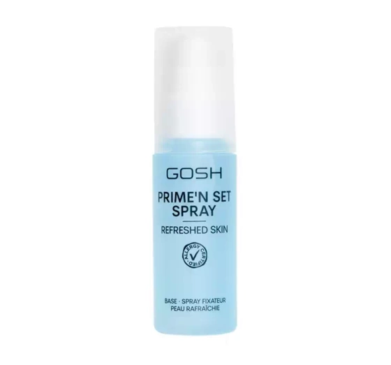 Kliknij na zdjęcie, aby je powiększyć GOSH PRIME'N SET SPRAY REFRESHED SKIN MAKE-UP-BASIS UND -FIXER IM SPRAY 50ML