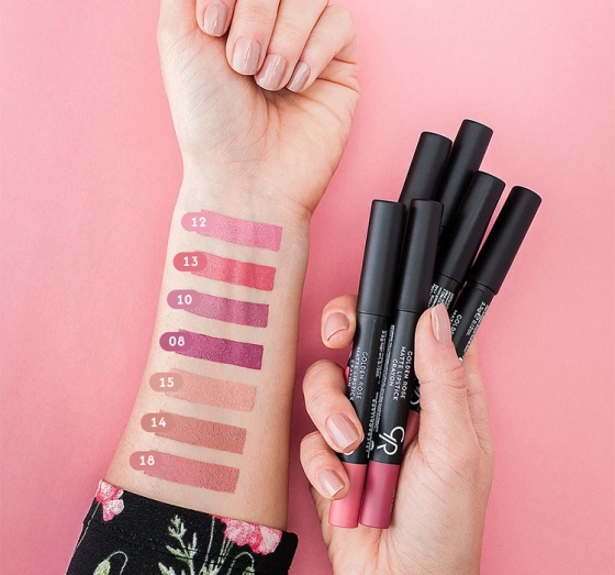 GOLDEN ROSE MATTE LIPSTICK CRAYON 10 3,5G