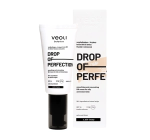 Veoli Botanica Drop of Perfection Glättend-deckende BB-Creme für fettige und Mischhaut SPF20 1.5 N Ivory 30 ml