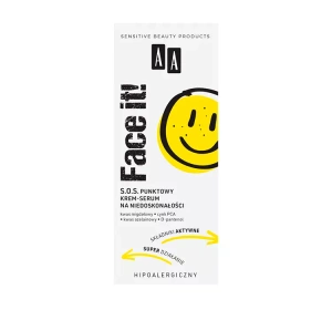 AA FACE IT! S.O.S. SPOT CREME-SERUM FÜR UNVOLLKOMMENHEITEN 15ML