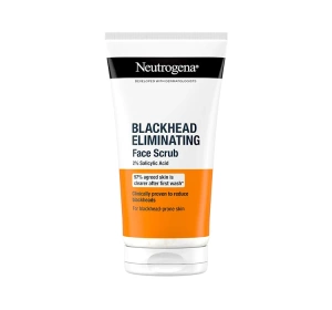 Neutrogena Blackhead Eliminating Face Scrub 2% Salicylic Acid Gesichtspeeling mit Salicylsäure 150 ml