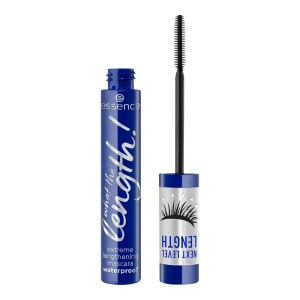 Essence What The Length! Längengebende Wimperntusche 02 Black Waterproof 10 ml