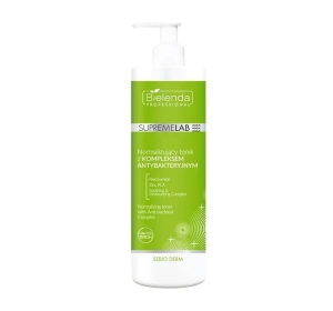 Bielenda Professional Supremelab Sebio Derm Normalisierendes Gesichtswasser mit antibakteriellem Komplex 500 ml