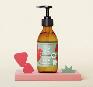 Mydlarnia Cztery Szpaki Flüssigseife Erdbeere und Verbena 300 ml