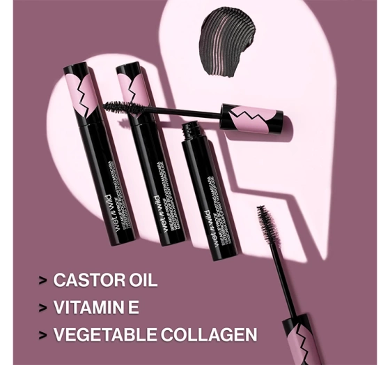 WET N WILD BREAKUP PROOF WASSERFESTE WIMPERNTUSCHE ULTRA BLACK 8ML