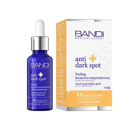 Kliknij na zdjęcie, aby je powiększyć Bandi Medical Anti Dark Spot Peeling mit Säure und Enzymen 30ml