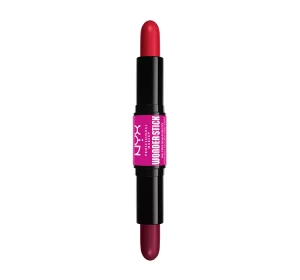 NYX PROFESSIONAL MAKEUP WONDER STICK DOPPELSEITIGES STIFT-ROUGE 05 BRIGHT AMBER + FUCHSIA 2x4G