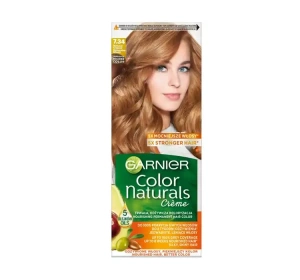 GARNIER COLOR NATURALS PERMANENTE HAARFARBE 7.34 NATÜRLICHES KUPFER