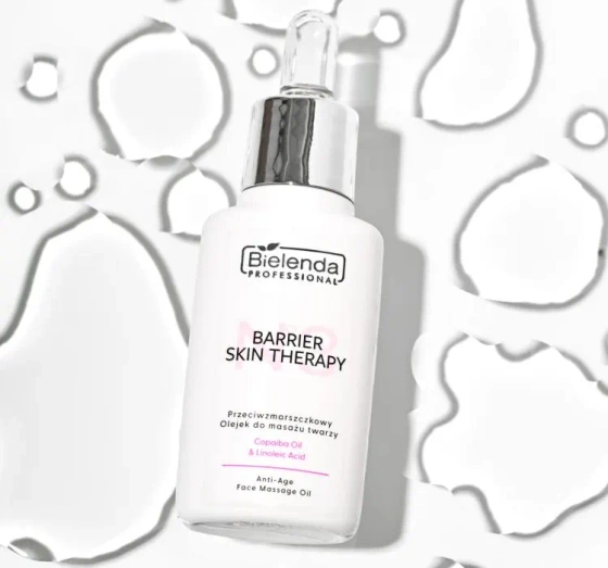 Kliknij na zdjęcie, aby je powiększyć Bielenda Professional Barrier Skin Therapy Anti-Aging Gesichts-Massageöl