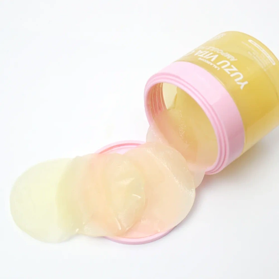 LalaRecipe Yuzu Vita C Ampoule Pad – aufhellende Peeling-Pads mit Vitamin C, 80 Stück