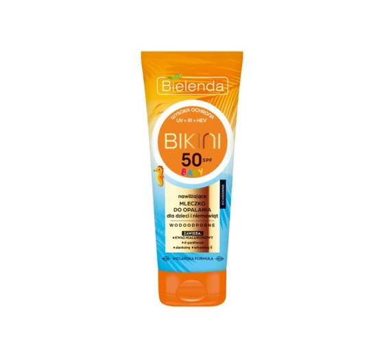 Kliknij na zdjęcie, aby je powiększyć Bielenda Bikini Schützende Sonnenmilch für Kinder und Babys SPF50 100ml