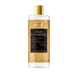 BIELENDA GOLDENE CERAMIDE HEILENDES UND FEUCHTIGKEITSSPENDENDES MIZELLENWASSER 500ML