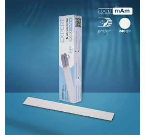 Staleks Pro Just Put On Austauschbare weiße Feile papmAm Expert 22 240 grit 50 Stück