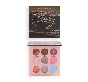 MAKEUP REVOLUTION X MARLEY LIDSCHATTENPALETTE GLOW TIME 5,85G